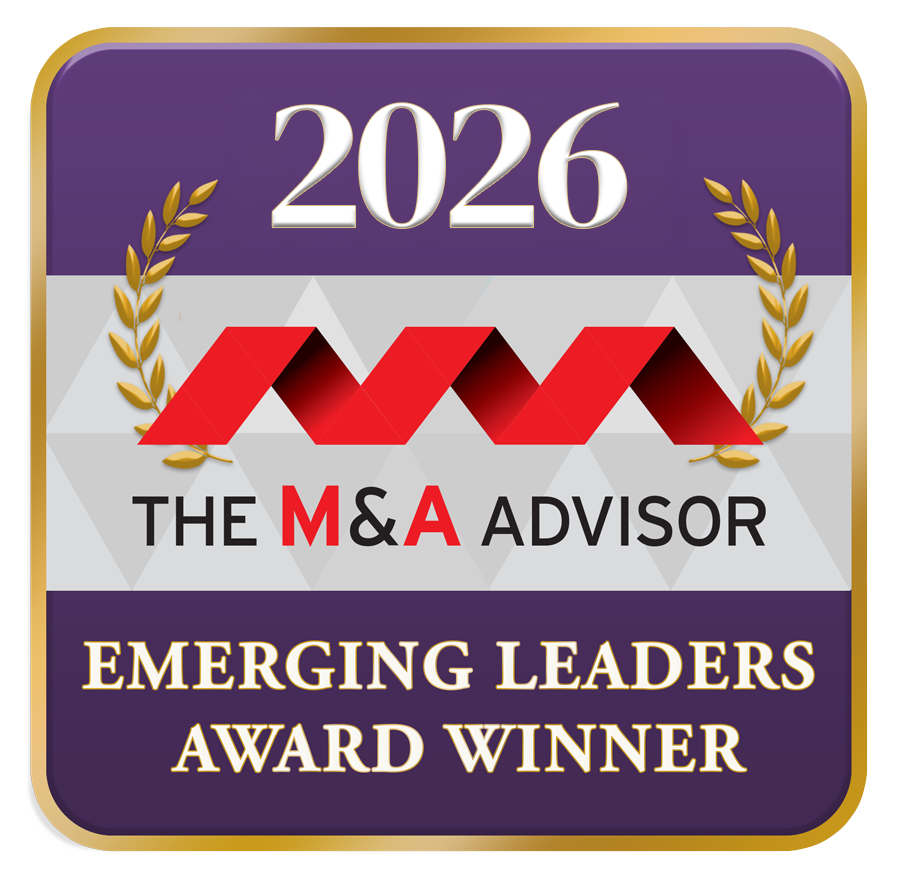 2026 The M&A Advisor Emerging Leaders Award Winner